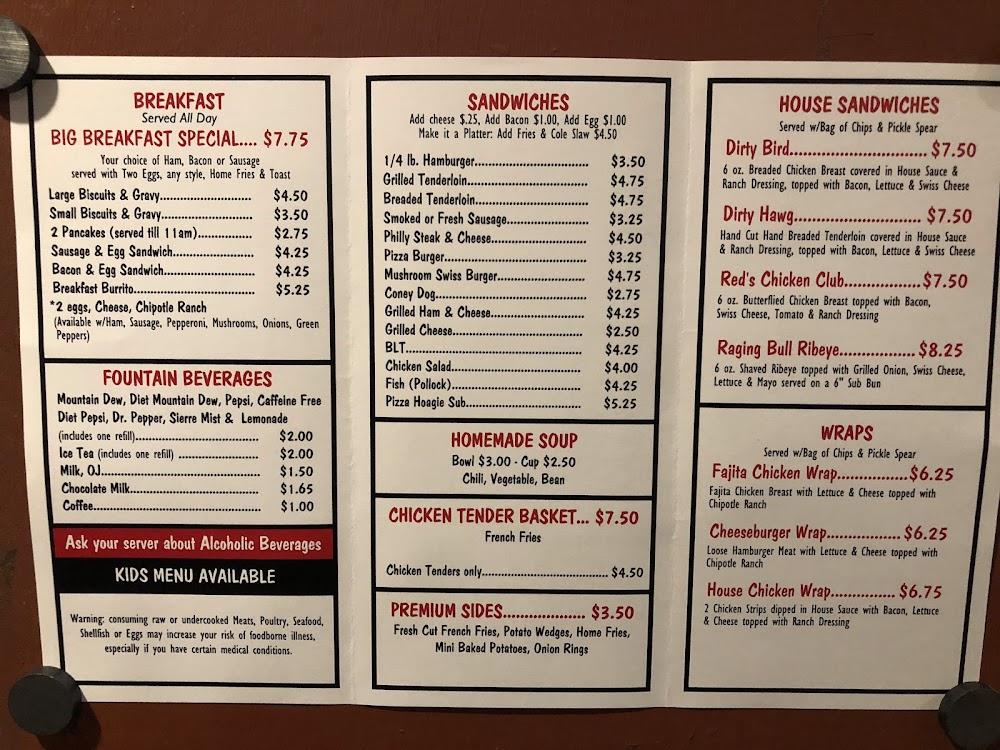 Sharp's Tavern Menu image 3